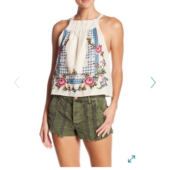 Free People Tops - NWT Free People Embroidery Tank Top.